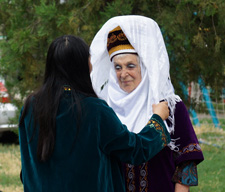Peace Corps volunteer Willoughby Ann Walshe in Kyrgyzstan.