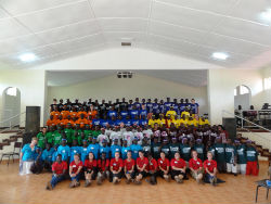 Participants of camp BUILD (Boys of Uganda In Leadership Development) 2011.