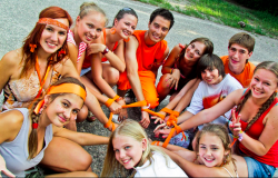 Participants of the 2011 Action Brings Change (ABC) camp in Ukraine.