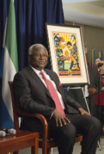 President Ernest Bai Koroma of the Republic of Sierra Leone 
