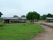 Peace Corps volunteer Naffisatu Conteh\'s local school in Togo