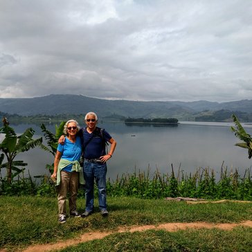 Anne Lezak serves as a Peace Corps Response Volunteer in Uganda alongside her husband.