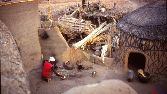 1. Enjoy a quiet morning outside. (Ghana)