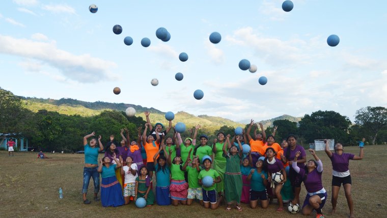 Panama Let Girls Learn soccer camp