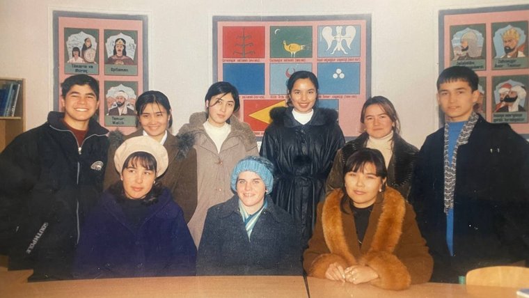 Students in Uzbekistan