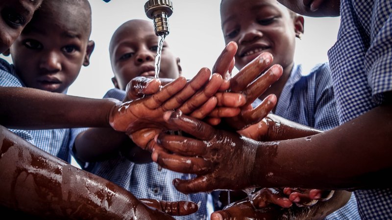 Hand washing, Northern Benin