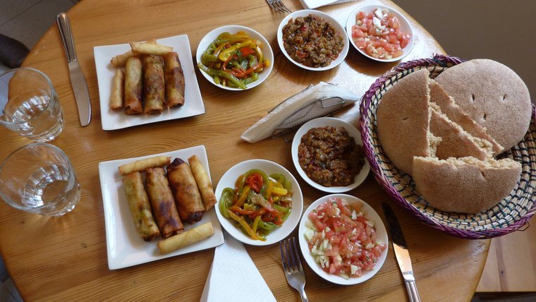 Eat, pray, love and... eat!