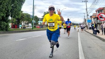 Peace Corps Volunteer Kevin Running