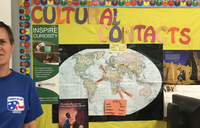Stephanie Scribner in her classroom