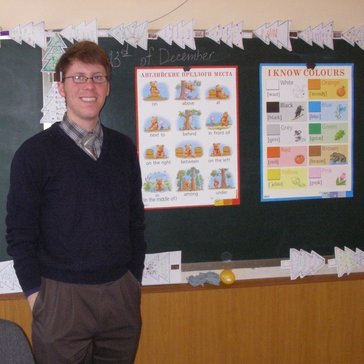 Tim taught English in a rural area of Kazakhstan during his Peace Corps service.