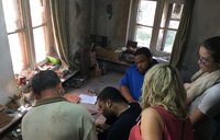 Joseph Andriano's students in Armenia