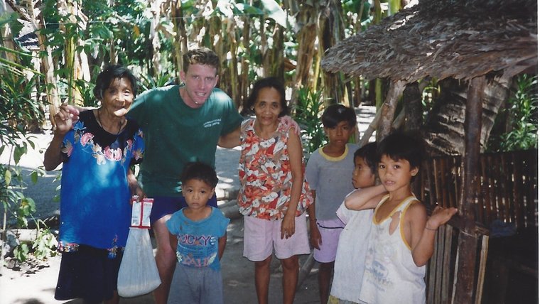 David Schopler served with the Peace Corps in the Philippines before he became an officer in the SEAL Teams, where he current