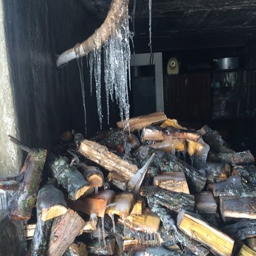 Wood pile