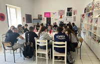 Albanian students participate in the Writeon! creative writing competition.