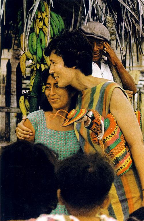 Peace Corps Rhoda Brooks Ecuador, Manta 1962